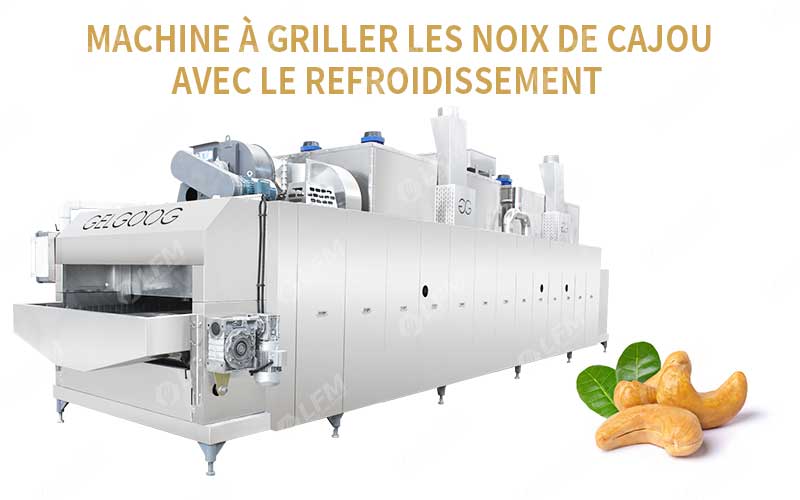 Caractéristiques De La Machine À Griller Les Noix De Cajou
