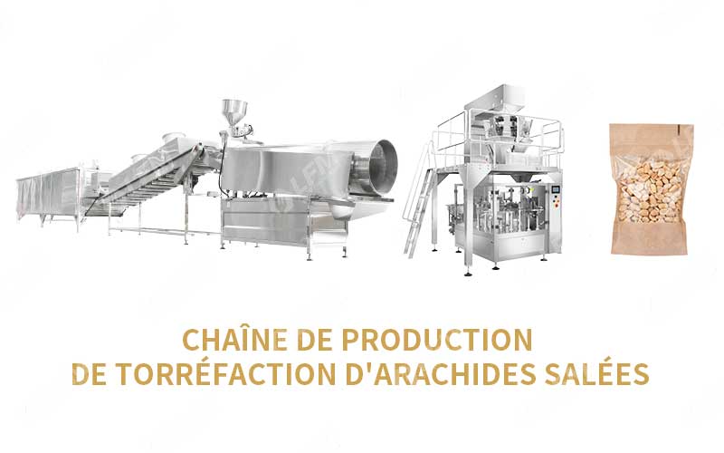 Ligne De Production De Torréfaction D'Arachides Salées