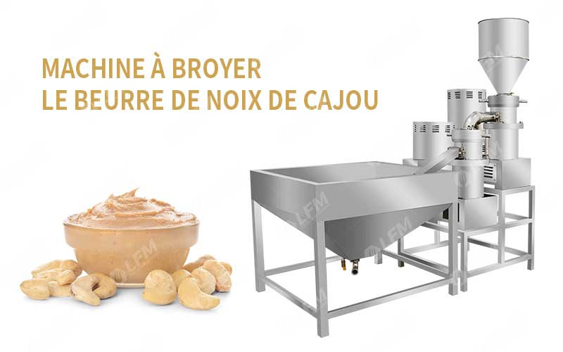 Principe De Fonctionnement De La Machine À Broyer Le Beurre De Noix De Cajou