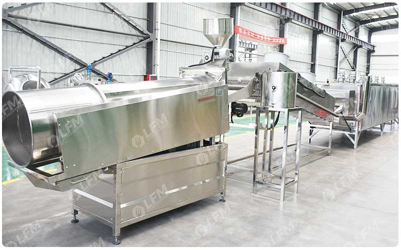 Machines De Grillage Et D'Assaisonnement De Noisettes