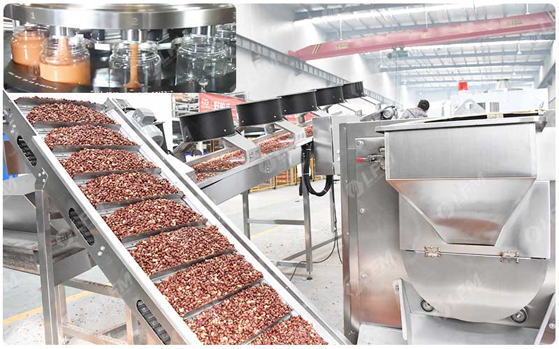 Avantages De La Chaîne De Fabrication Du Beurre De Cacahuète Industrielle