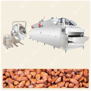 Unité De Production D'Amandes Grillées Caramélisées 500 KG/H