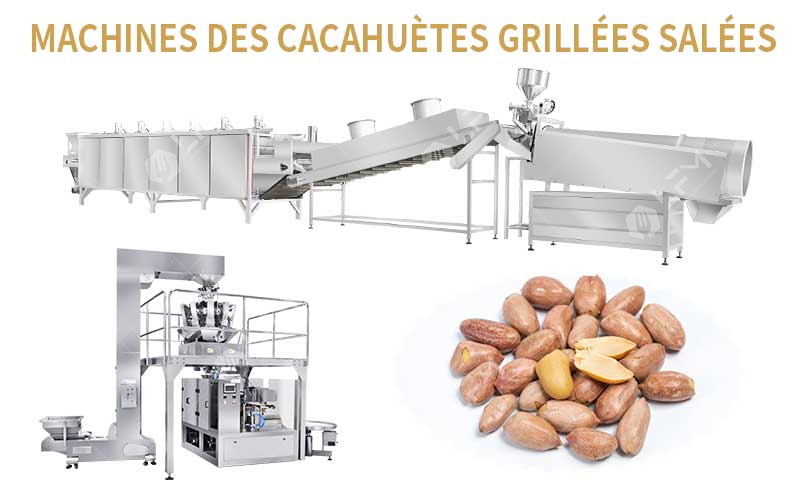 Technologie Des Machines De Traitement Des Cacahuètes Grillées Salées