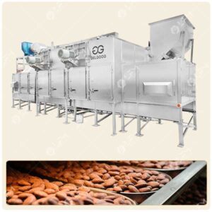 Torréfacteur De Cacao Industriel Griller Les Fèves De Cacao